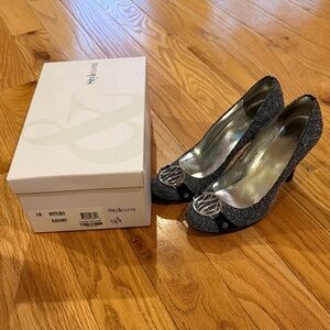 Style & Co. Black and White Heels